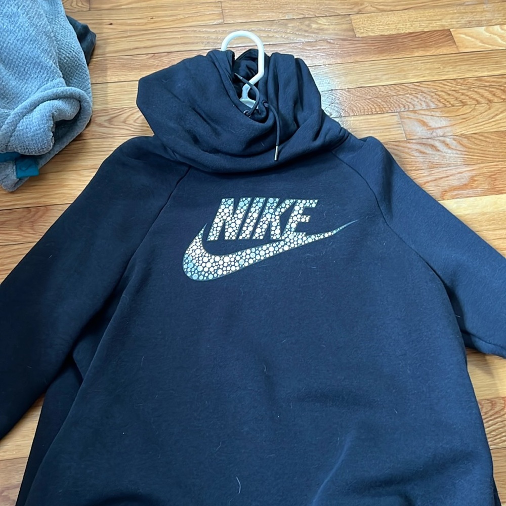 Nike Sweatshirt. Has a thicker neck piece that looks like a turtle neck